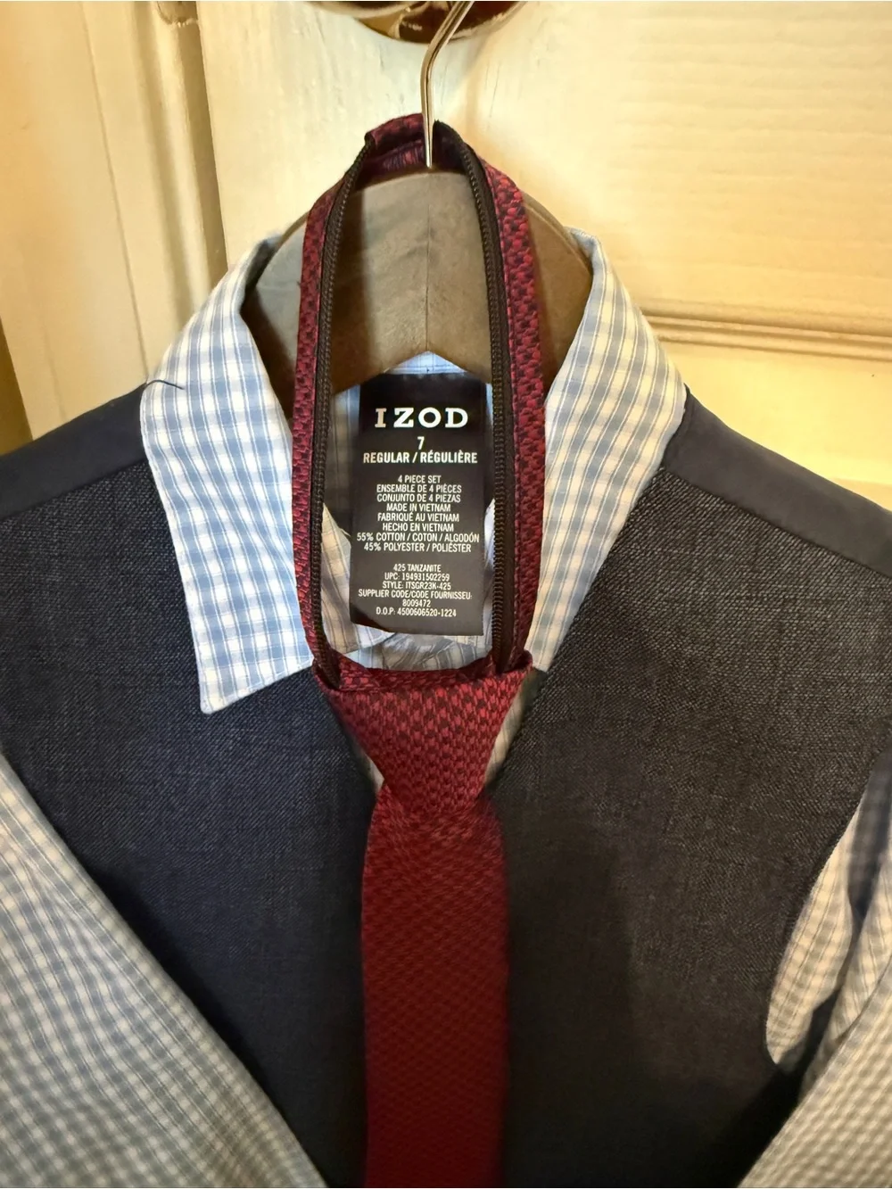 Izod size boys